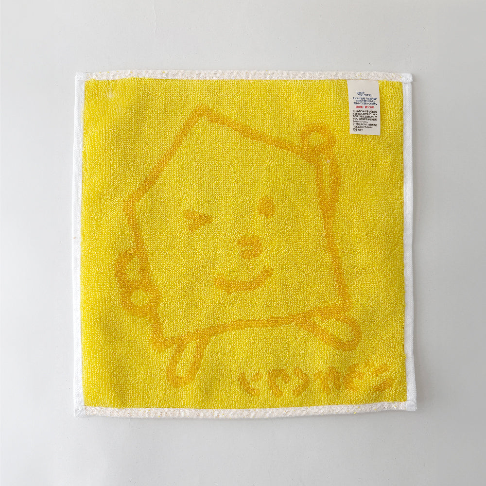ごうかくクン＆えまちゃんミニタオルハンカチ_イエロー｜ワオショップ