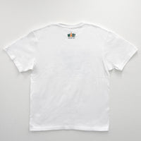 「癒やしのエディとしょう」Tシャツ_フロントプリント_WH