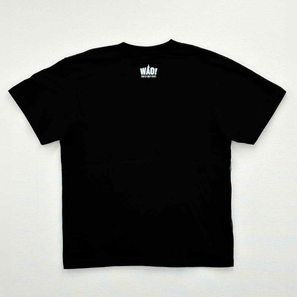 妖怪Tシャツちょうちんお化け_フロントプリント_BL｜ワオショップ
